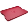 image:imageJoseph Joseph CutampCarve Plus  NonSlip MultiFunction DoubleSided Cutting Board for Food Preparation and Carving Dishwasher Safe RedRed