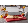 image:imageJoseph Joseph CutampCarve Plus  NonSlip MultiFunction DoubleSided Cutting Board for Food Preparation and Carving Dishwasher Safe RedRed