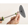 image:imageJoseph Joseph Delta Folding Nylon Head Space Saving Potato Masher Stores FlatGrayGreen