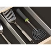 image:imageJoseph Joseph Delta Folding Nylon Head Space Saving Potato Masher Stores FlatGrayGreen
