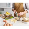 image:imageJoseph Joseph Duo 2Piece Kitchen Grater Set Vegetable Cheese Coarse and Fine Grater Citrus Zester OpalGreen