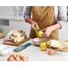 image:imageJoseph Joseph Duo 2Piece Kitchen Grater Set Vegetable Cheese Coarse and Fine Grater Citrus Zester OpalGreen