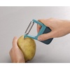 image:imageJoseph Joseph Duo EasyGrip Julienne Peeler Vegetable Kitchen Peeler and PotatoEye Remover Dark OpalJulienne