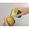 image:imageJoseph Joseph Duo EasyGrip Julienne Peeler Vegetable Kitchen Peeler and PotatoEye Remover Dark OpalStraight