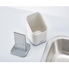 image:imageJoseph Joseph Duo Kitchen Sink Cutlery Drainer with Knife Slot Kitchen Sink Drying Rack Cutlery Organizer GreyOneSize