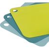 image:imageJoseph Joseph Duo Set of 3 DoubleSided Colour Coded Chopping Board Mat Set Flexible Easy to Store DishwasherSafe  Opal