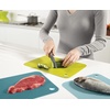 image:imageJoseph Joseph Duo Set of 3 DoubleSided Colour Coded Chopping Board Mat Set Flexible Easy to Store DishwasherSafe  Opal