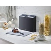 image:imageJoseph Joseph Folio 4Piece Colour coded Cutting Board Set Slimline case for organized Kitchen storage GraphiteBlueGraphite