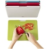 image:imageJoseph Joseph Folio 4Piece Colour coded Cutting Board Set Slimline case for organized Kitchen storage GraphiteGreenSilver