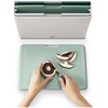 image:imageJoseph Joseph Folio 4Piece Colour coded Cutting Board Set Slimline case for organized Kitchen storage GraphiteGreenSilver