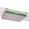 image:imageJoseph Joseph Folio 4Piece Multi Colour coded Cutting Board Set Slimline case for organized Kitchen storage SilverMulticolourSilver