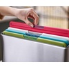 image:imageJoseph Joseph Folio 4Piece Multi Colour coded Cutting Board Set Slimline case for organized Kitchen storage SilverMulticolourStainless Steel
