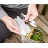 image:imageJoseph Joseph GoEat Stainlesssteel Travel Cutlery utensil Set  Knife Fork amp Spoon GreenGreen