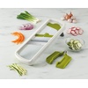 image:imageJoseph Joseph MultiGrip Handheld Kitchen Mandoline Fruit and Vegetable Slicer with Food Grip and Adjustable Blades Dishwasher SafePlus