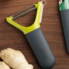 image:imageJoseph Joseph MultiPeel Straight Peeler Easy Grip Handles Stainless Steel Blade for Kitchen Vegetable Fruit GreenOne Size
