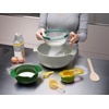 image:imageJoseph Joseph Nest 9 Plus 9 Piece Compact Food Preparation Set with Mixing Bowls Measuring Cups Sieve and Colander Stainless SteelOpal