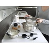 image:imageJoseph Joseph Nest 9 Plus 9 Piece Compact Food Preparation Set with Mixing Bowls Measuring Cups Sieve and Colander Stainless SteelStainless Steel