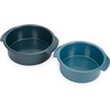 image:imageJoseph Joseph Nest Bake NonStick Round Cake Pan 9in Carbon Steel EasyPull Handles Stackable SpaceSaving Design 10Year GuaranteeCake