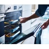 image:imageJoseph Joseph Nest Bakeware and Roasting Pan Set of 3 Stackable Oven Trays Carbon Steel Baking Pans with NonStick Coating EasyPull Handles Organized Kitchen StorageSet of 3 Small  Medium  Large