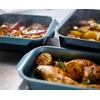 image:imageJoseph Joseph Nest Bakeware and Roasting Pan Set of 3 Stackable Oven Trays Carbon Steel Baking Pans with NonStick Coating EasyPull Handles Organized Kitchen StorageSingle Large