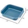 image:imageJoseph Joseph Nest Bakeware and Roasting Pan Set of 3 Stackable Oven Trays Carbon Steel Baking Pans with NonStick Coating EasyPull Handles Organized Kitchen StorageSingle Medium