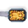 image:imageJoseph Joseph Nest Bakeware and Roasting Pan Set of 3 Stackable Oven Trays Carbon Steel Baking Pans with NonStick Coating EasyPull Handles Organized Kitchen StorageSingle Large