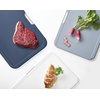 image:imageJoseph Joseph Nest Large 3Piece Color coded Cutting Board Set with Storage Stand Large  GreyGray