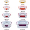 image:imageJoseph Joseph Nest Lock Plastic BPA Free Food Storage Container Set with Lockable Airtight Leakproof Lids 10Piece MultiColorMulticolor