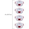 image:imageJoseph Joseph Nest Lock Plastic BPA Free Food Storage Container Set with Lockable Airtight Leakproof Lids 10Piece MultiColorRed
