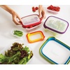 image:imageJoseph Joseph Nest Lock Plastic BPA Free Food Storage Container Set with Lockable Airtight Leakproof Lids 12Piece MultiColor12Piece