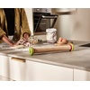 image:imageJoseph Joseph PrecisionPin  Rolling Pin with adjustable pastry thickness Baking and dough rollers Beech Wood Pastel BlueMulticolour