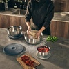 image:imageJoseph Joseph PrepampStore Stainless Steel Mixing Nest Bowls with Lids 8 piece Metal Bowl food Storage Set Stainless Steel4piece mixing bowl set