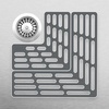 image:imageJoseph Joseph SinkSaver Adjustable Sink Protector Mat NonSlip GrayGray