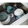 image:imageJoseph Joseph SinkShield Sink Saver Mat with Removable Draining Plug NonSlip Quick Drainage Large AnthraciteLarge