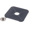 image:imageJoseph Joseph SinkShield Sink Saver Mat with Removable Draining Plug NonSlip Quick Drainage Large AnthraciteRegular
