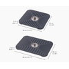 image:imageJoseph Joseph SinkShield Sink Saver Mat with Removable Draining Plug NonSlip Quick Drainage Large AnthraciteRegular