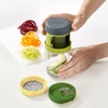 image:imageJoseph Joseph Spiro Hand Held Vegetable Slicer Spiralizer Spaghetti Zoodle Zucchini Noodle Food Maker Dishwasher safe  GreenMulticolour