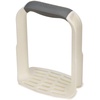 image:imageJoseph Joseph 20140 EasyMash Plastic Potato Masher Ergonomic with Nonslip Grip and Panscraping Edges Dishwasher Safe Onesize White