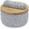 image:imageJoseph Joseph Dash Pestle amp Mortar Granite Set with Bamboo Lid Heavy Duty  Grey