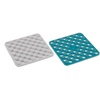 image:imageJoseph Joseph Duo SpotOn Set of 2 Silicone Trivets Heat Resistant Table mats for hot pots and Pans BlueWhite