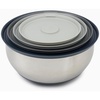 image:imageJoseph Joseph PrepampStore Stainless Steel Mixing Nest Bowls with Lids 8 piece Metal Bowl food Storage Set Stainless Steel4piece mixing bowl set