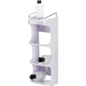 image:imageJoseph Joseph 70563 Capsule Shower Caddy 2tier Compact Shower Shelf White4 Tier