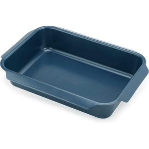 image:imageJoseph Joseph Nest Bakeware and Roasting Pan Set of 3 Stackable Oven Trays Carbon Steel Baking Pans with NonStick Coating EasyPull Handles Organized Kitchen StorageSingle Large