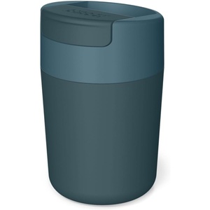 image:imageJoseph Joseph Sipp Travel Coffee Mug with Fliptop Cap  12 fl oz  BlueBlue