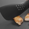 image:imageJoseph Joseph  Unitool 5in1 Silicone Kitchen Utensil Slotted Spoon Turner Cutting Tool Solid Spoon and Spatula in one GreyGray