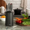 image:imageJoseph Joseph 10527 Elevate Knives Carousel Knife Set with Rotating Storage Stand 6piece Black updatedMulticolour