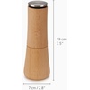image:imageJoseph Joseph 20191 Milltop Wood Nonspill Kitchen Salt Mill WoodBeech Wood