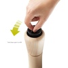 image:imageJoseph Joseph 20191 Milltop Wood Nonspill Kitchen Salt Mill WoodBeech Wood