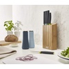 image:imageJoseph Joseph 20191 Milltop Wood Nonspill Kitchen Salt Mill WoodBlue