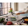 image:imageJoseph Joseph Duo 5Piece Utensil Set with Integrated Tool Rests Vibrant Set with Solid amp Slotted Spoons Turners and Ladle Hygienic Design HeatResistant Perfect for Hanging StorageOpal